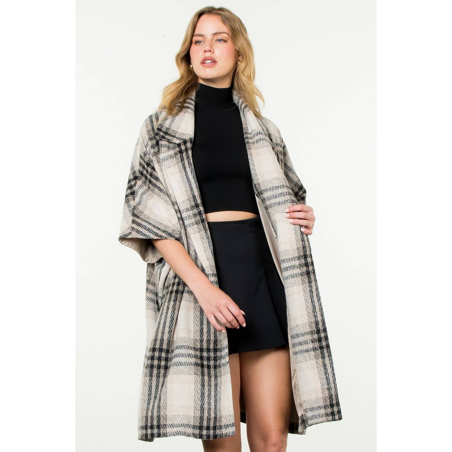 Plaid Coat