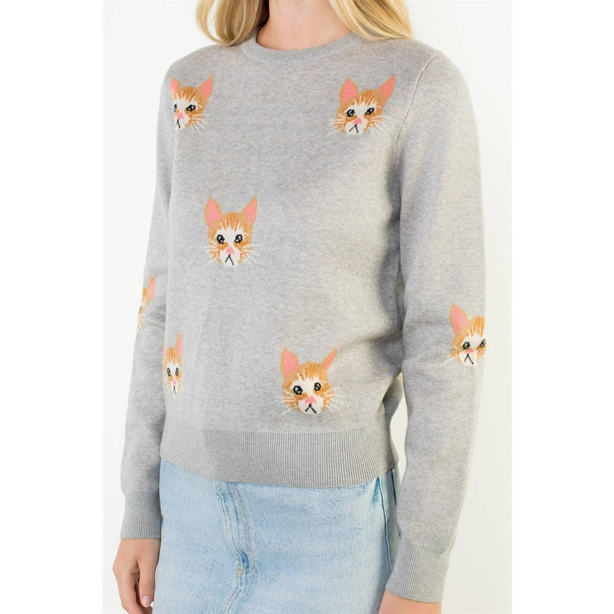Cat Knit Sweater