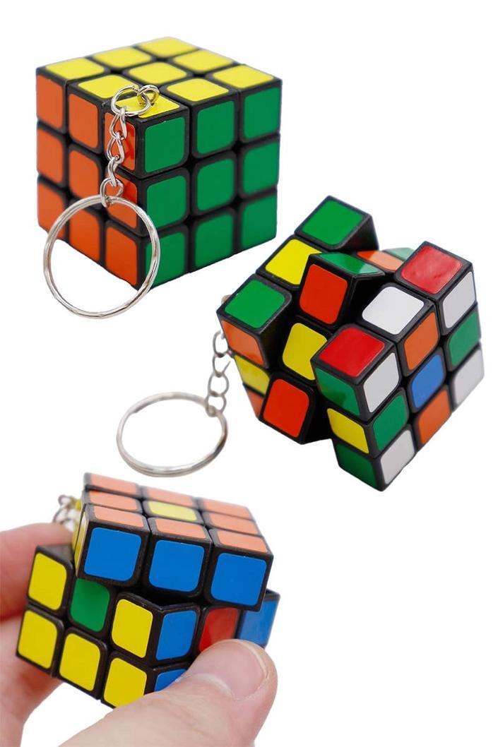 Mini Rubik's Cube Key Chain