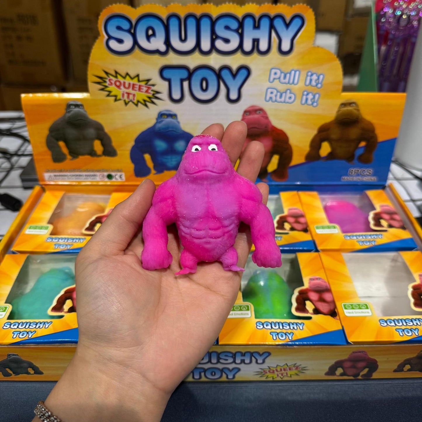 Sand Stretchy Gorilla Toy