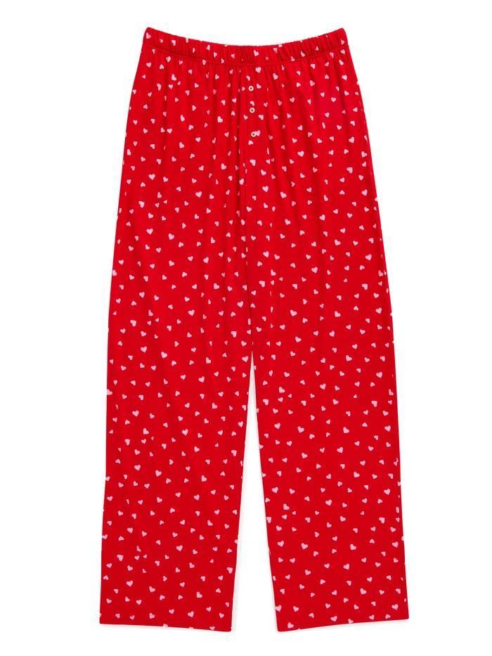 Mini Hearts Ultra-Soft Jersey Knit PJ Set