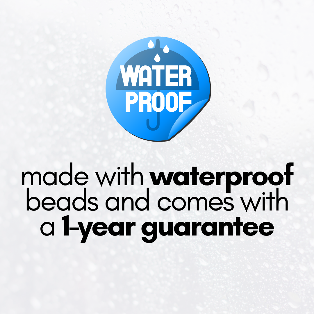 Holy Water Daisy Cross Bracelet