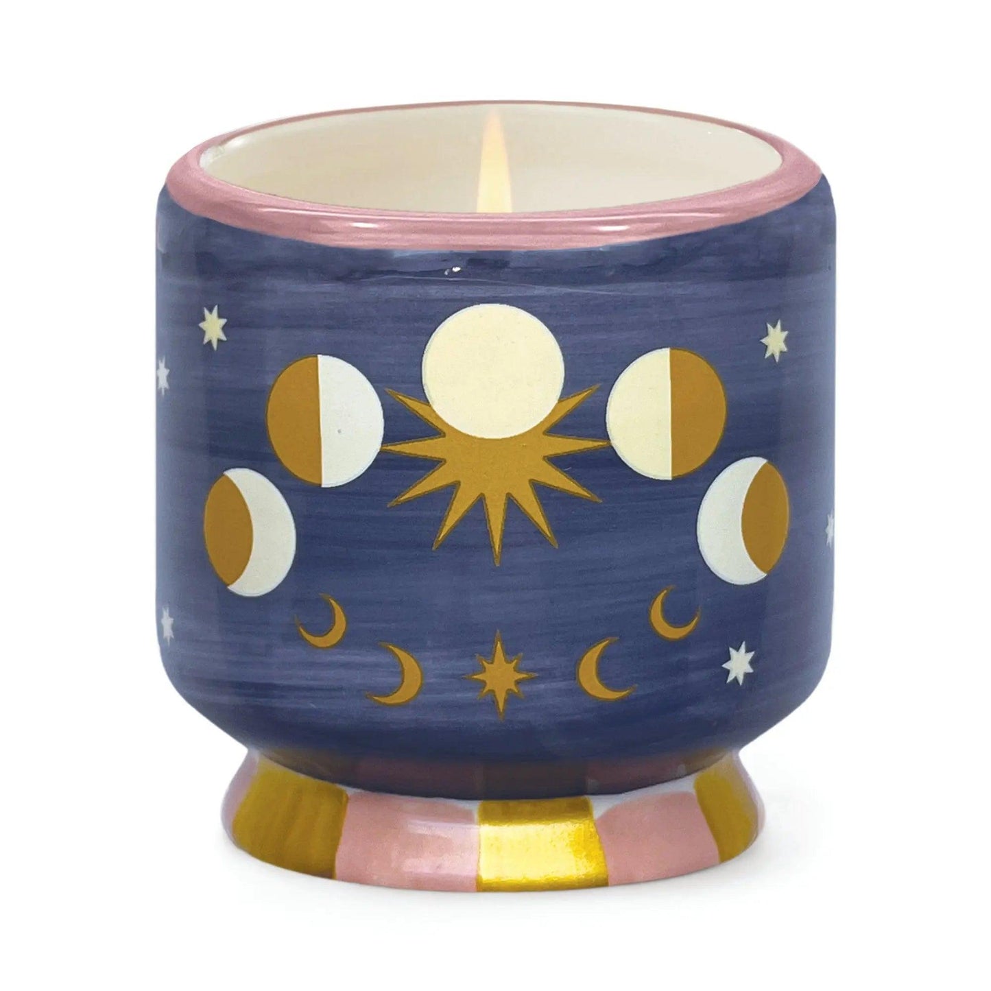 A Dopo 8 oz. Handpainted Candle