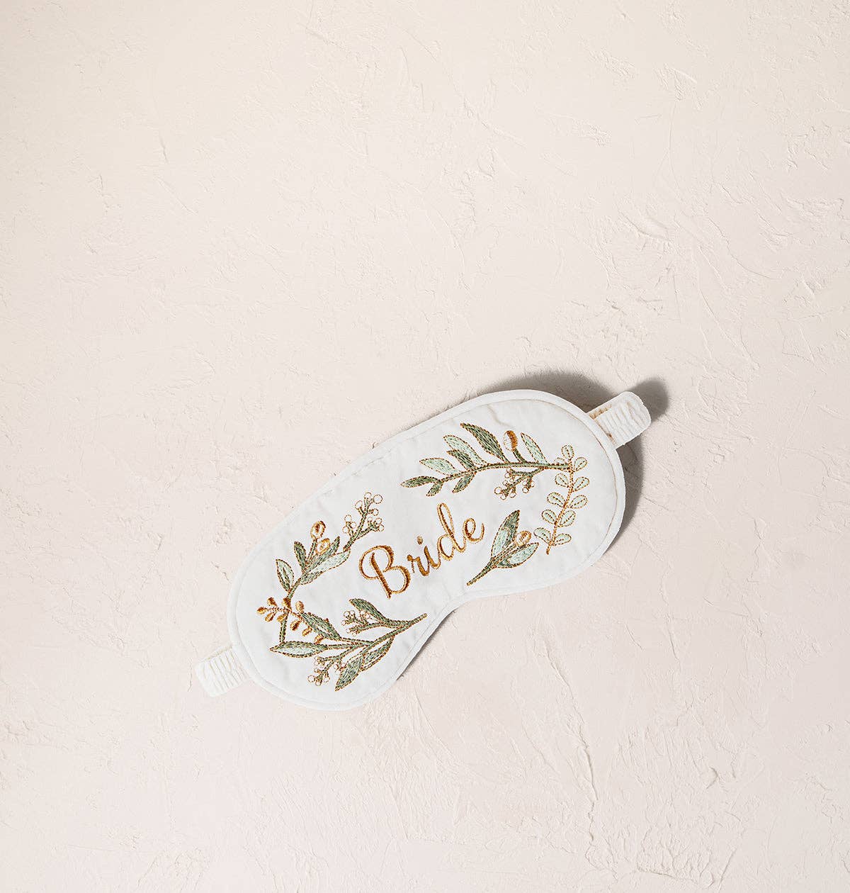 Olive Branch Bride Sage Eye Mask