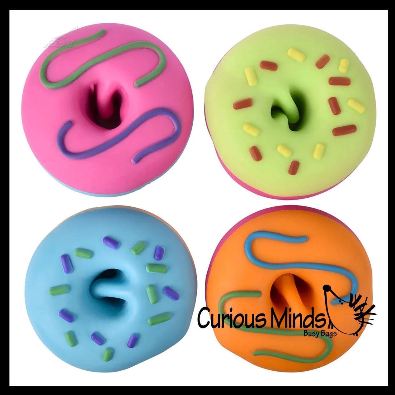 Jumbo Squishy Donut with Removable Frosting