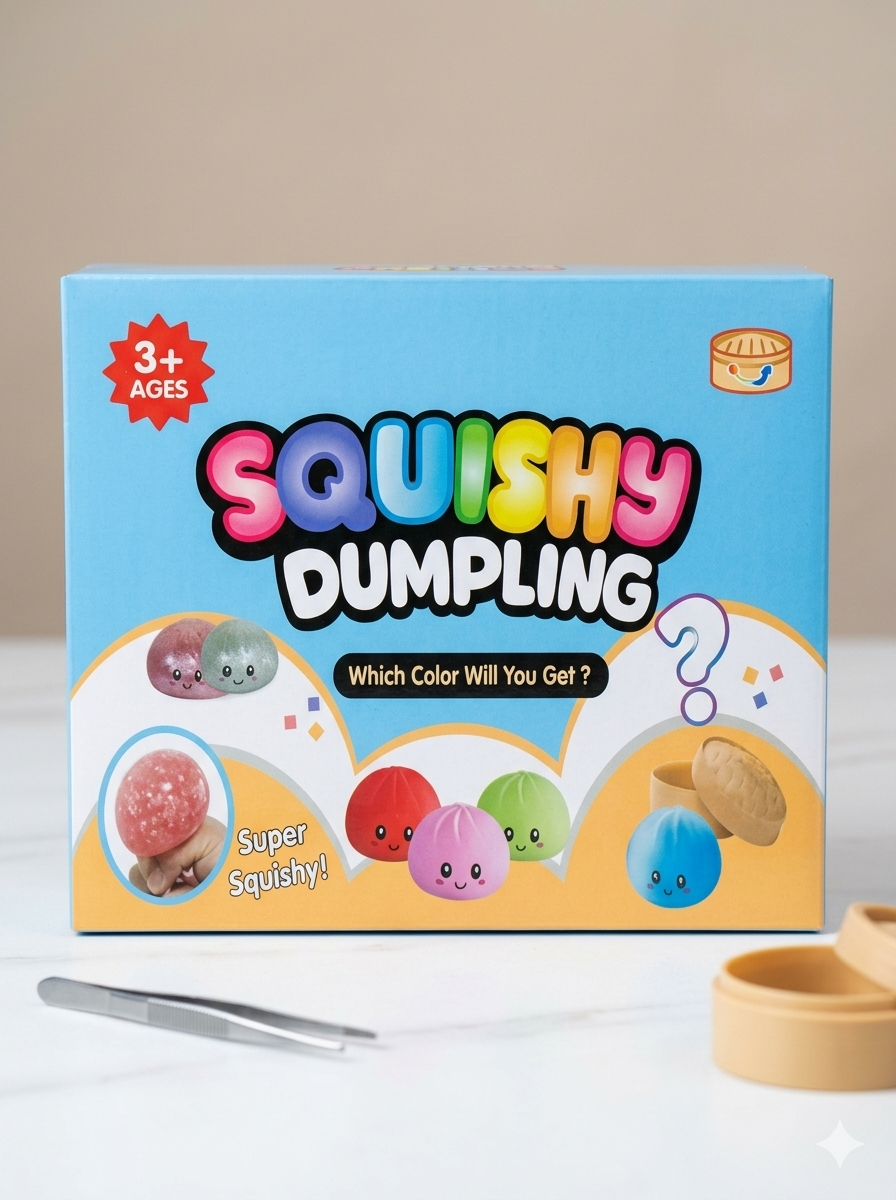 Squishy Dumpling - Which Color Will You Get ?