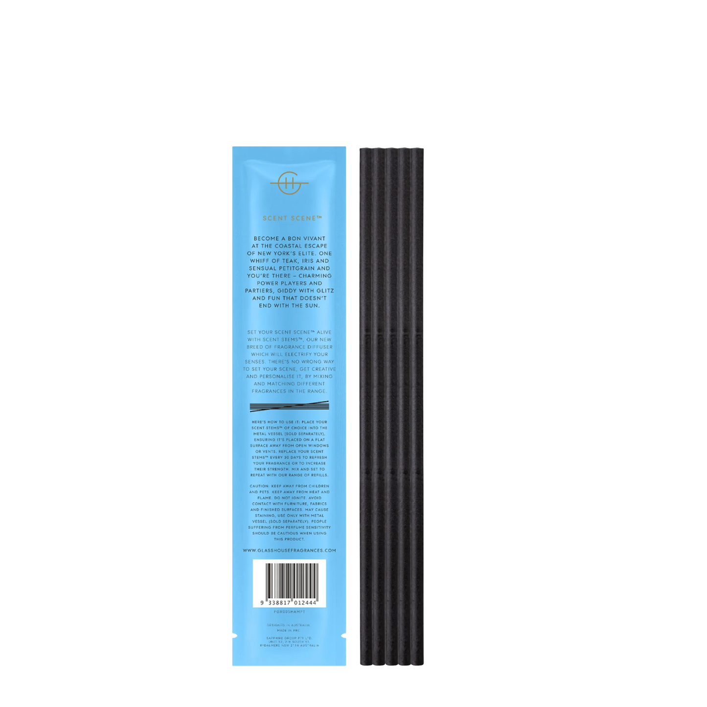 The Hamptons - 5 Replacement Scent Stems