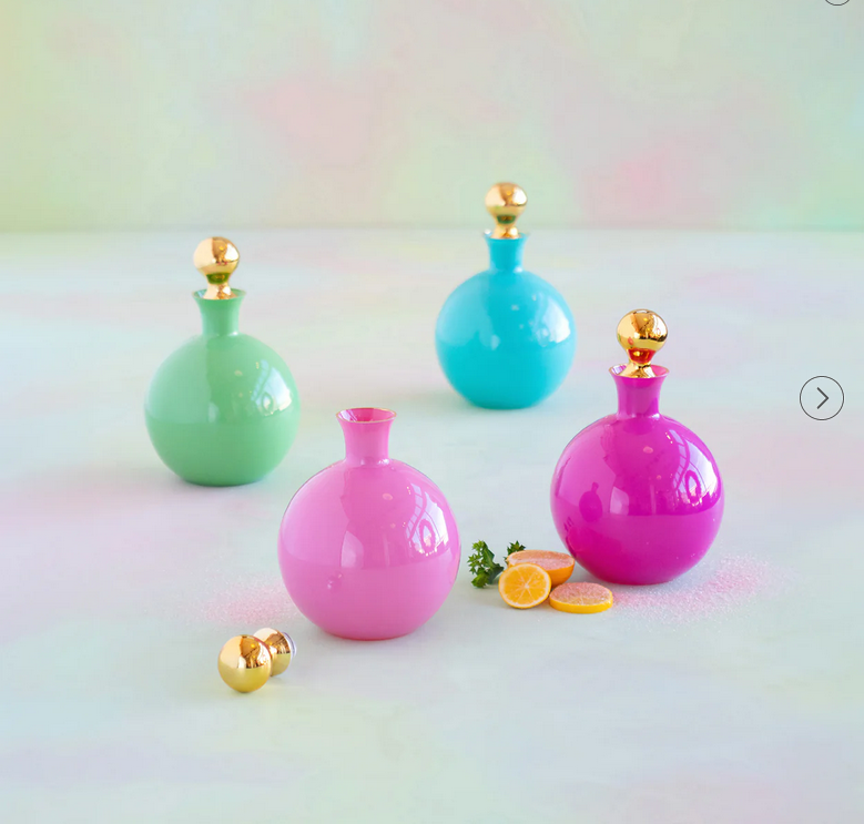Sugar plum Decanter with Stopper
