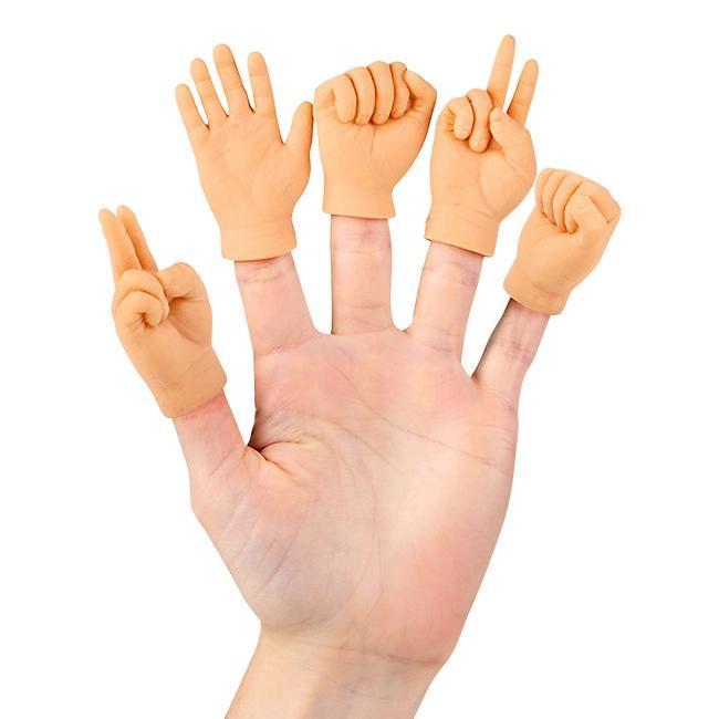 Stretchy Hand Finger Puppets
