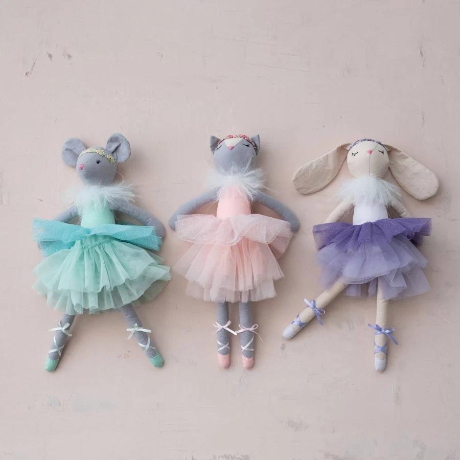 Fabric Animal Doll