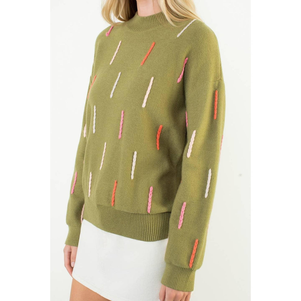 Long Sleeve Knit Sweater