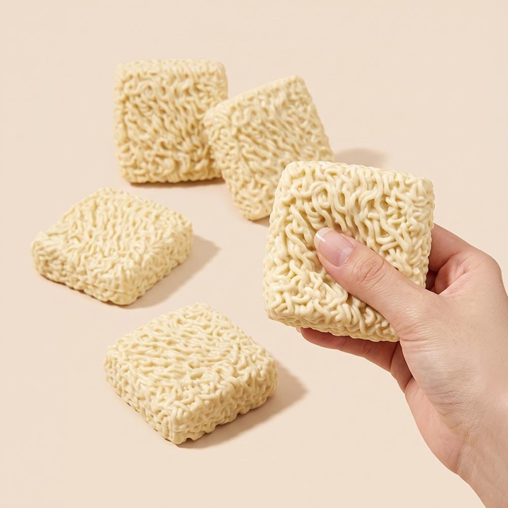 ASMR Crunchy Noodle Squeeze Squishy Stress Relief Toy