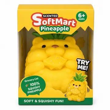 Pineapple Bear Scented Squishy 🍍🧸