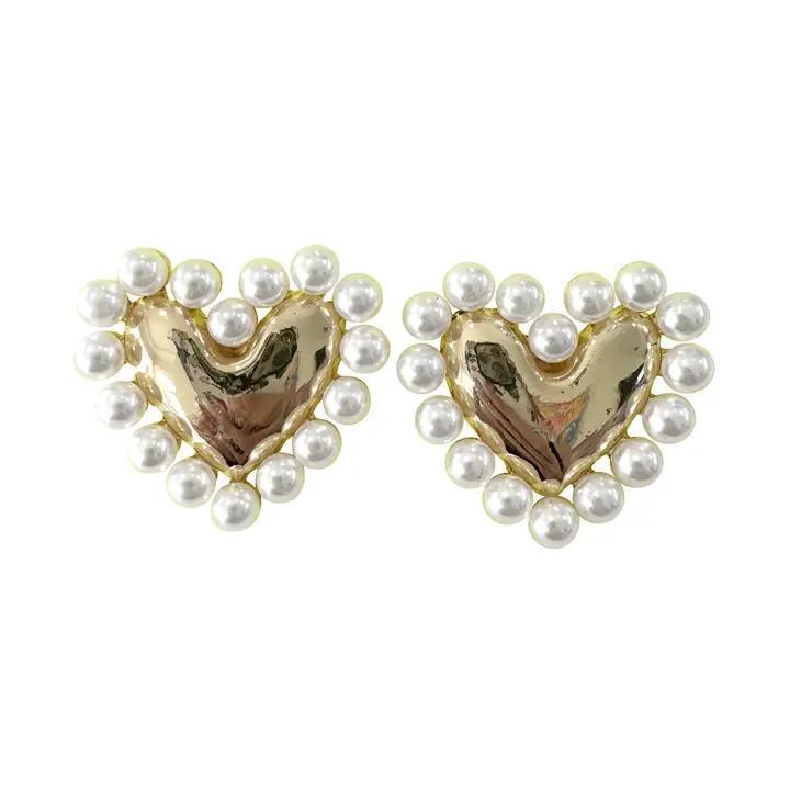 Hathaway Heart Earrings