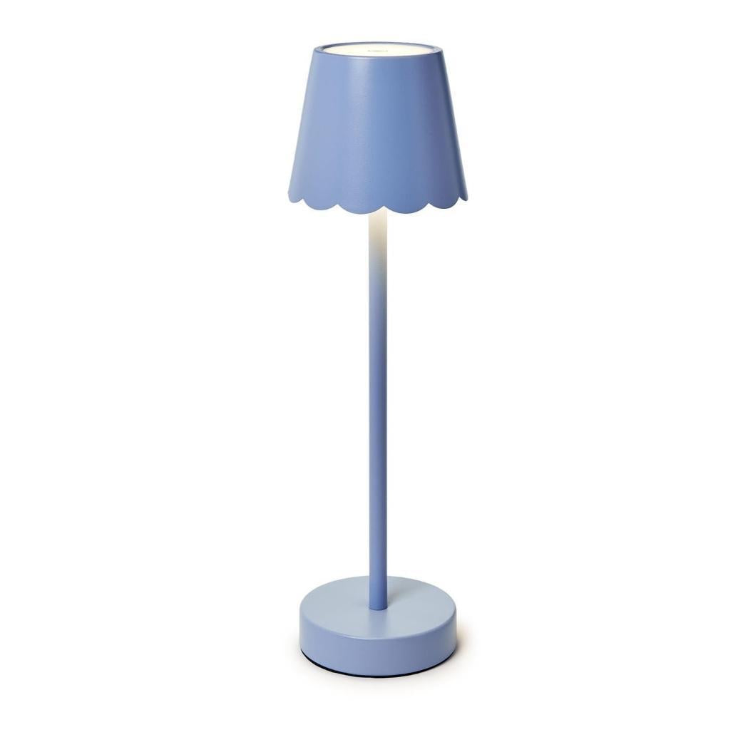 LED Cordless Scalloped Edge Lamp