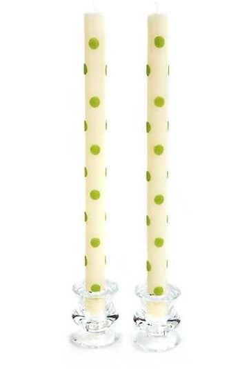 Dot Dinner Candles - Set of 2