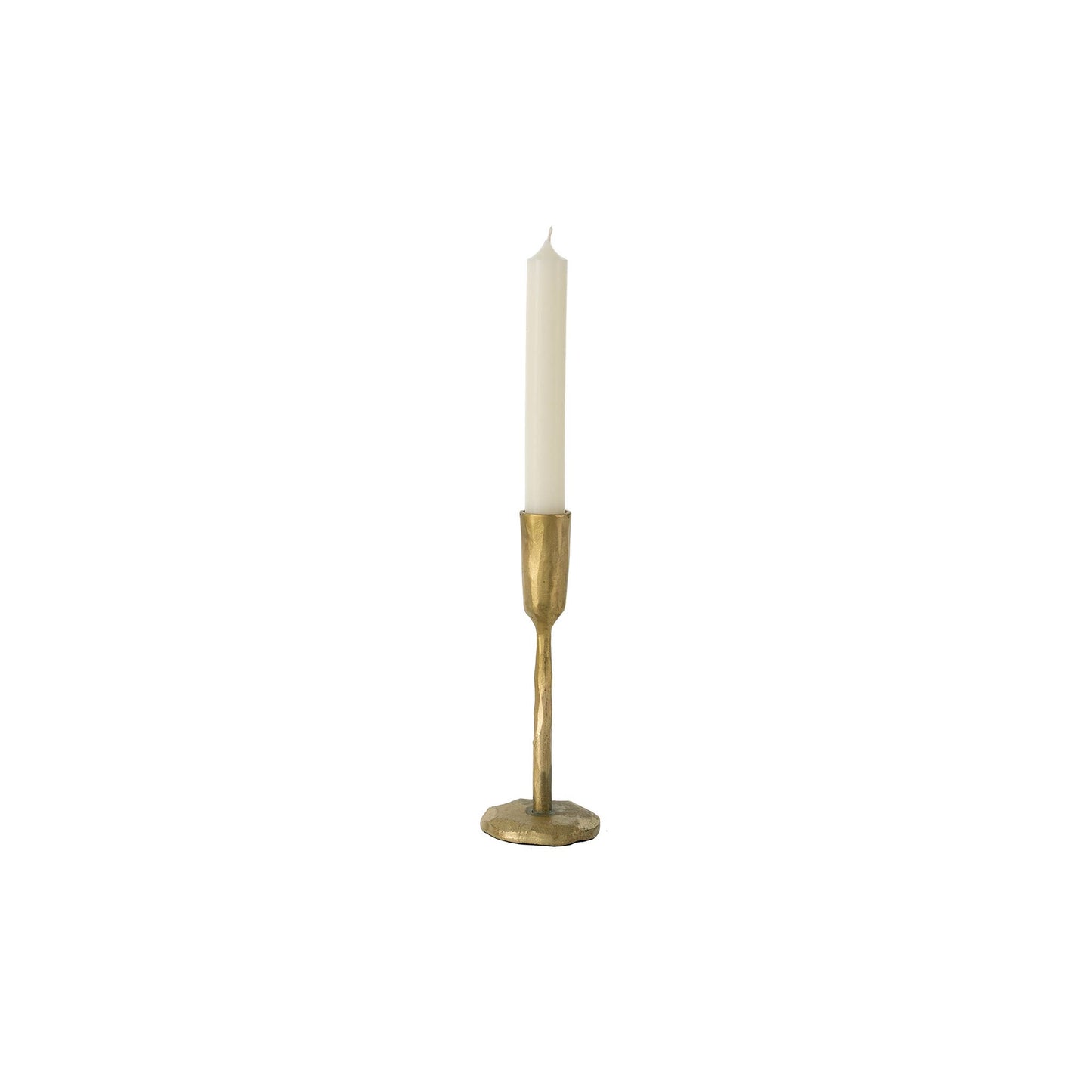 Luna Forged Candlestick S, Gold