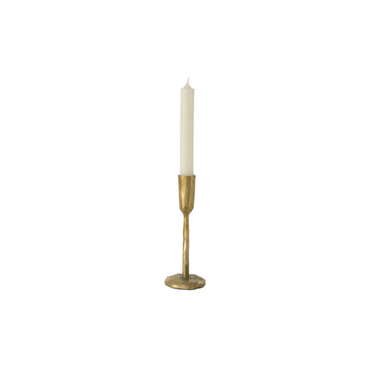 Luna Forged Candlestick S, Gold