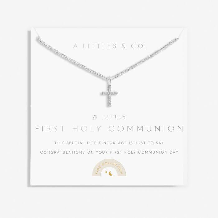 First Communion Cross Necklace