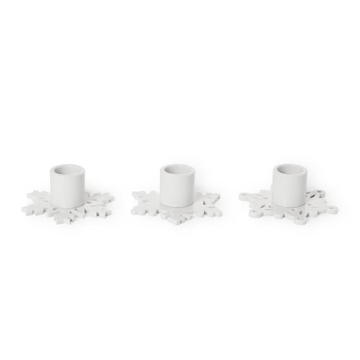 Snowflake Taper Candleholder