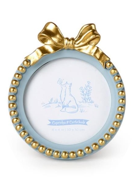 Golden Bow 4x4" Round Frame