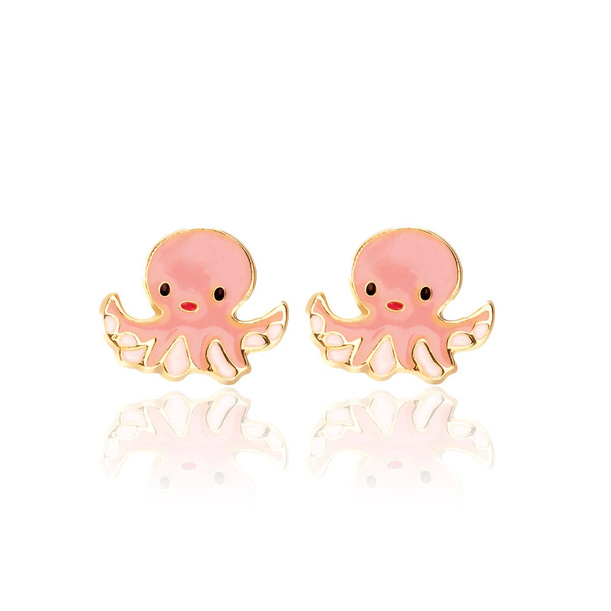 Obedient Octopus Cutie Stud Earrings