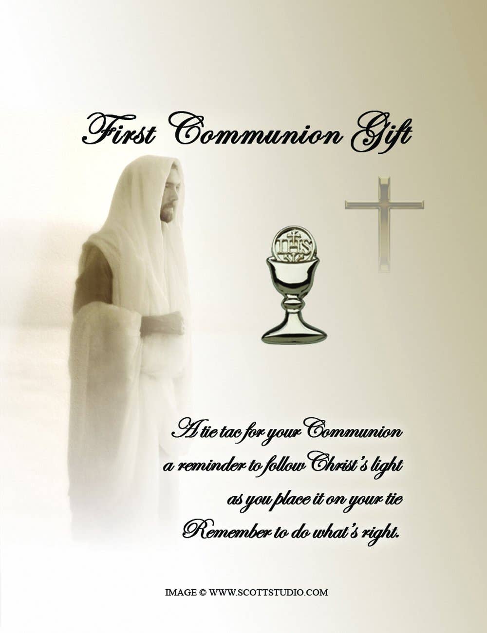 Boys First Communion Gift Chalice Tie Pin