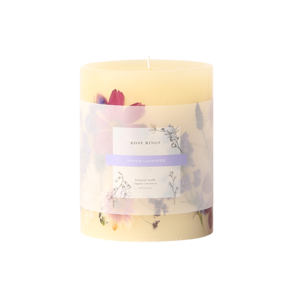 Roman Lavender Accent Botanical Candle