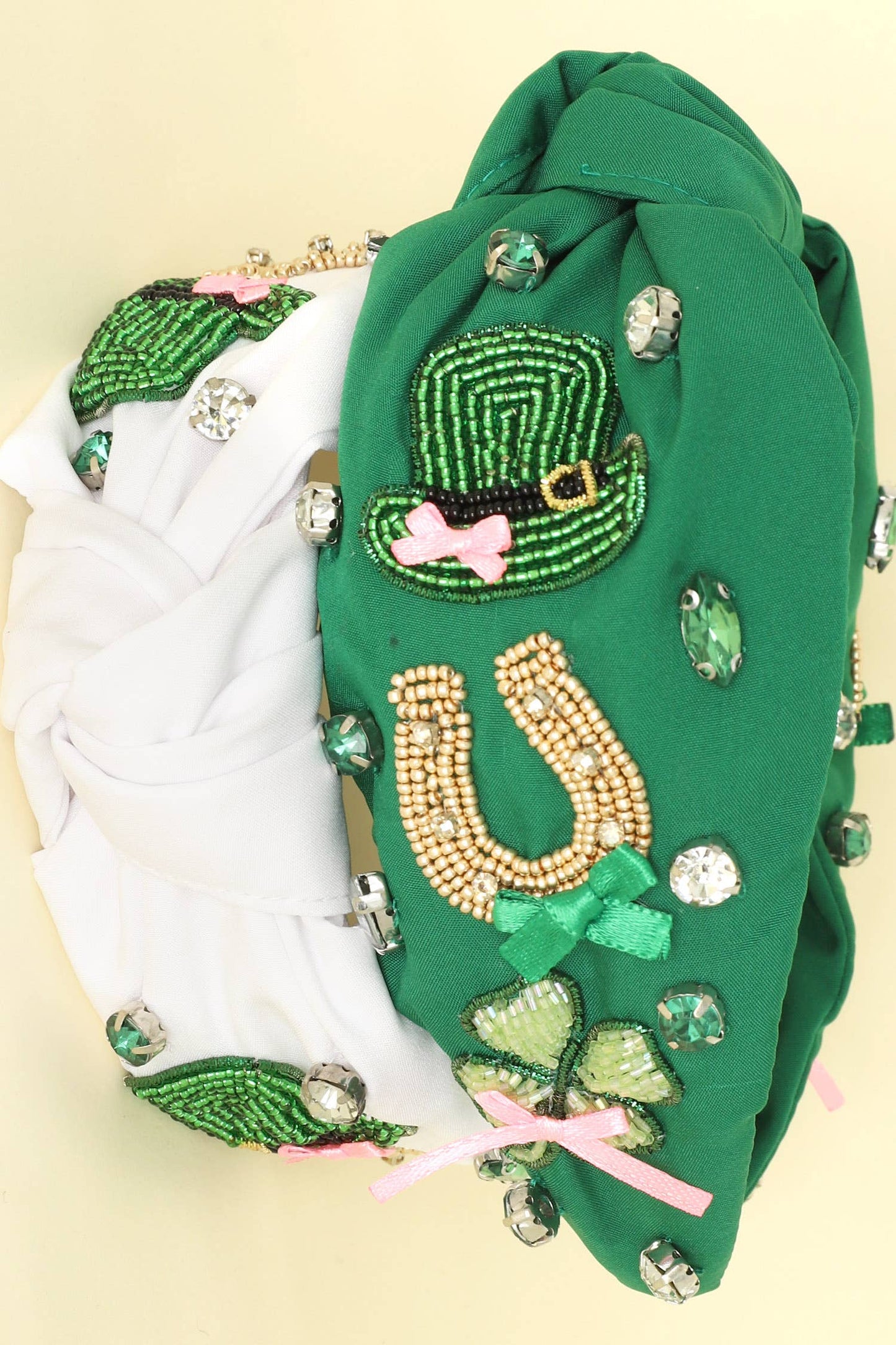 Feeling Lucky Top Knotted Headband