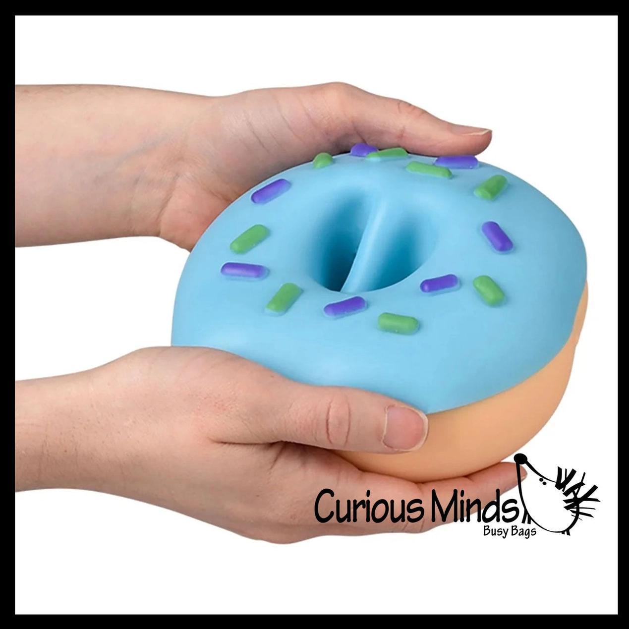 Jumbo Squishy Donut with Removable Frosting