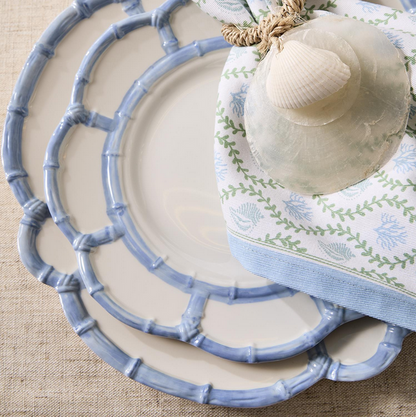 Bamboo Rim Salad / Dessert Plates
