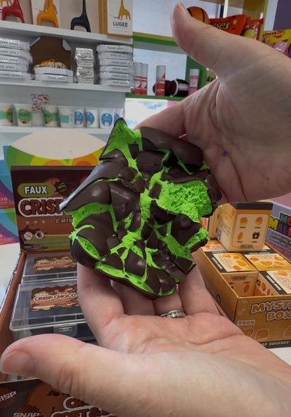 Wax Crack Dubai Chocolate Bar Squishy
