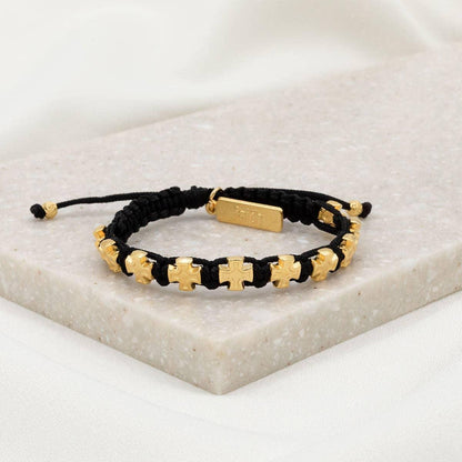 Faith Blessing Bracelet with Cross Medals