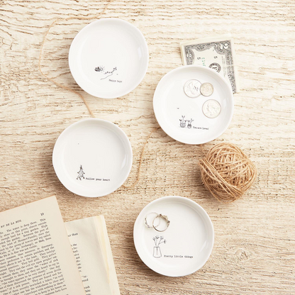 Sweet Sayings Decorative Wobbly Change Bowl