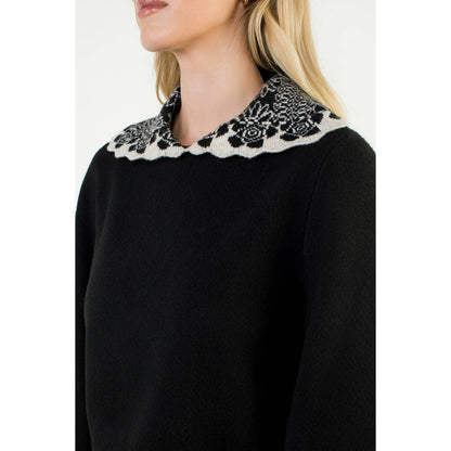 Collared Knit Top