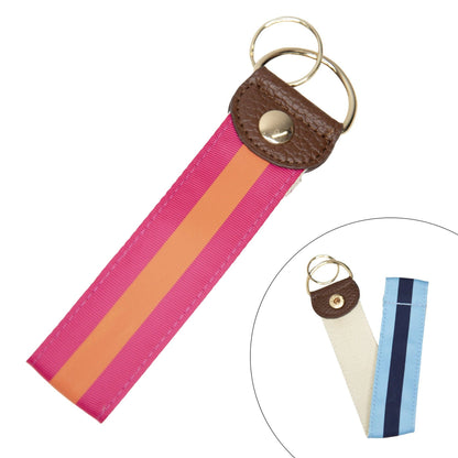 Ribbon Snap Key Fobs