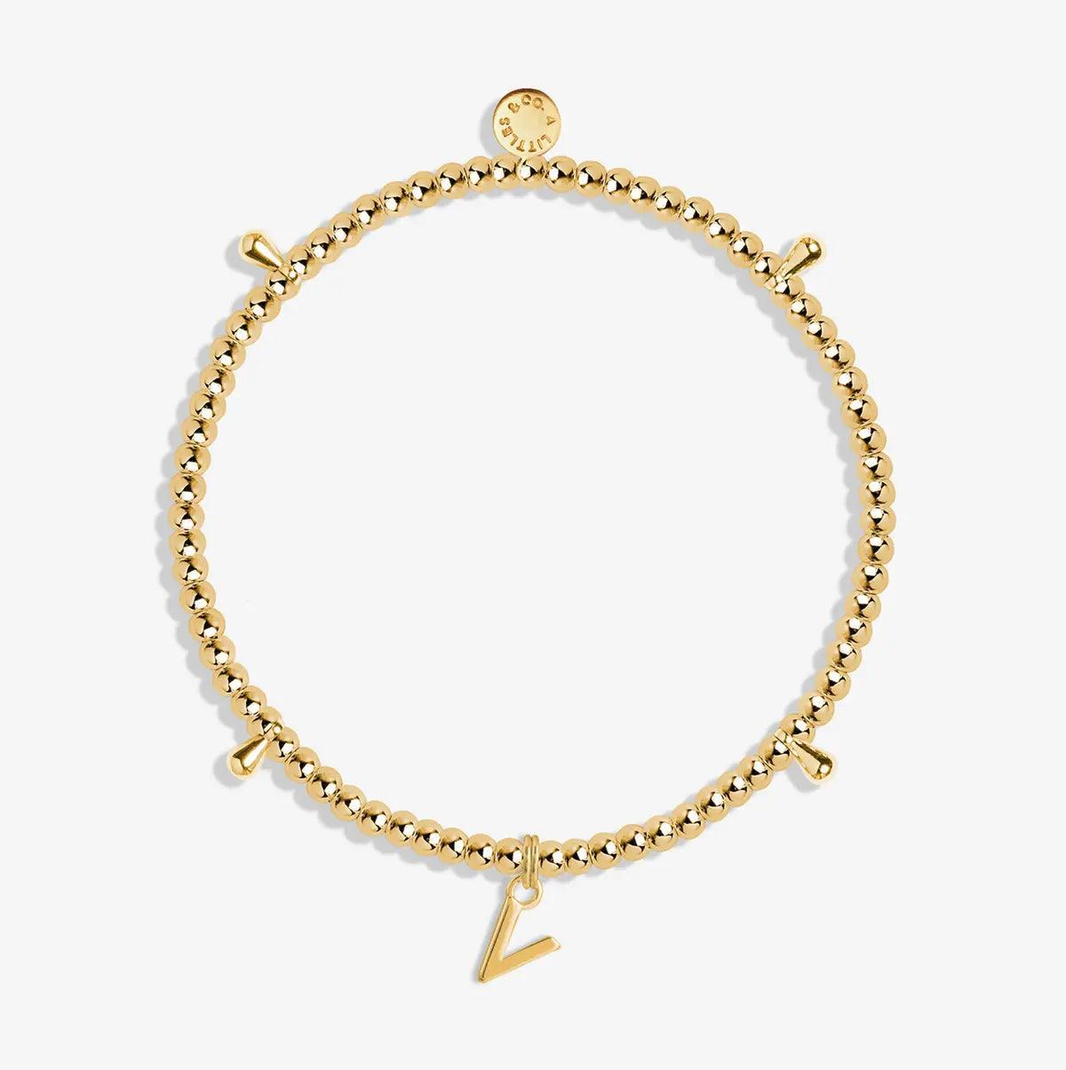 Alphabet Initial Bracelet