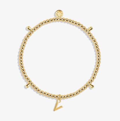 Alphabet Initial Bracelet