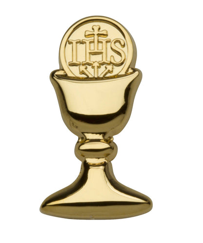 Boys First Communion Gift Chalice Tie Pin - Gold