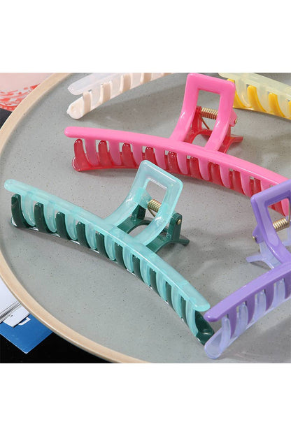 TWO TONE COLOR CASUAL HAIR CLAW HAIR CLIP_CWAHA0112