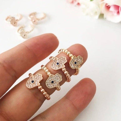 Hamsa Hand Ring