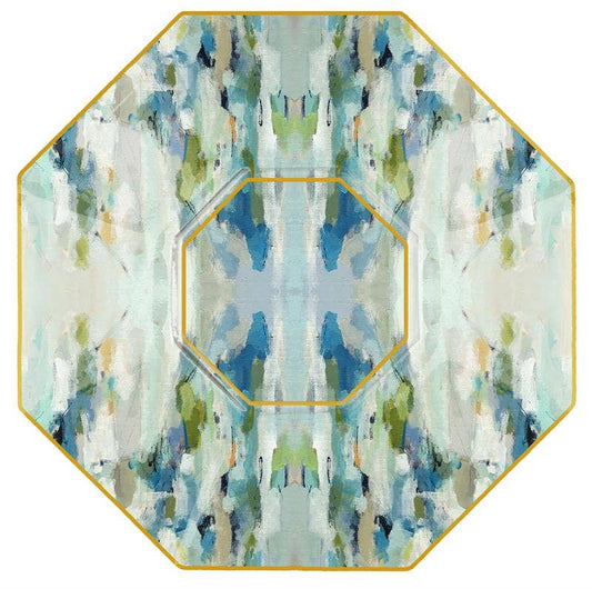 Wintergreen by Laura Park Decoupage Glass Plate