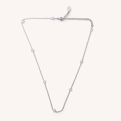 Kai Silver Choker-Waterproof