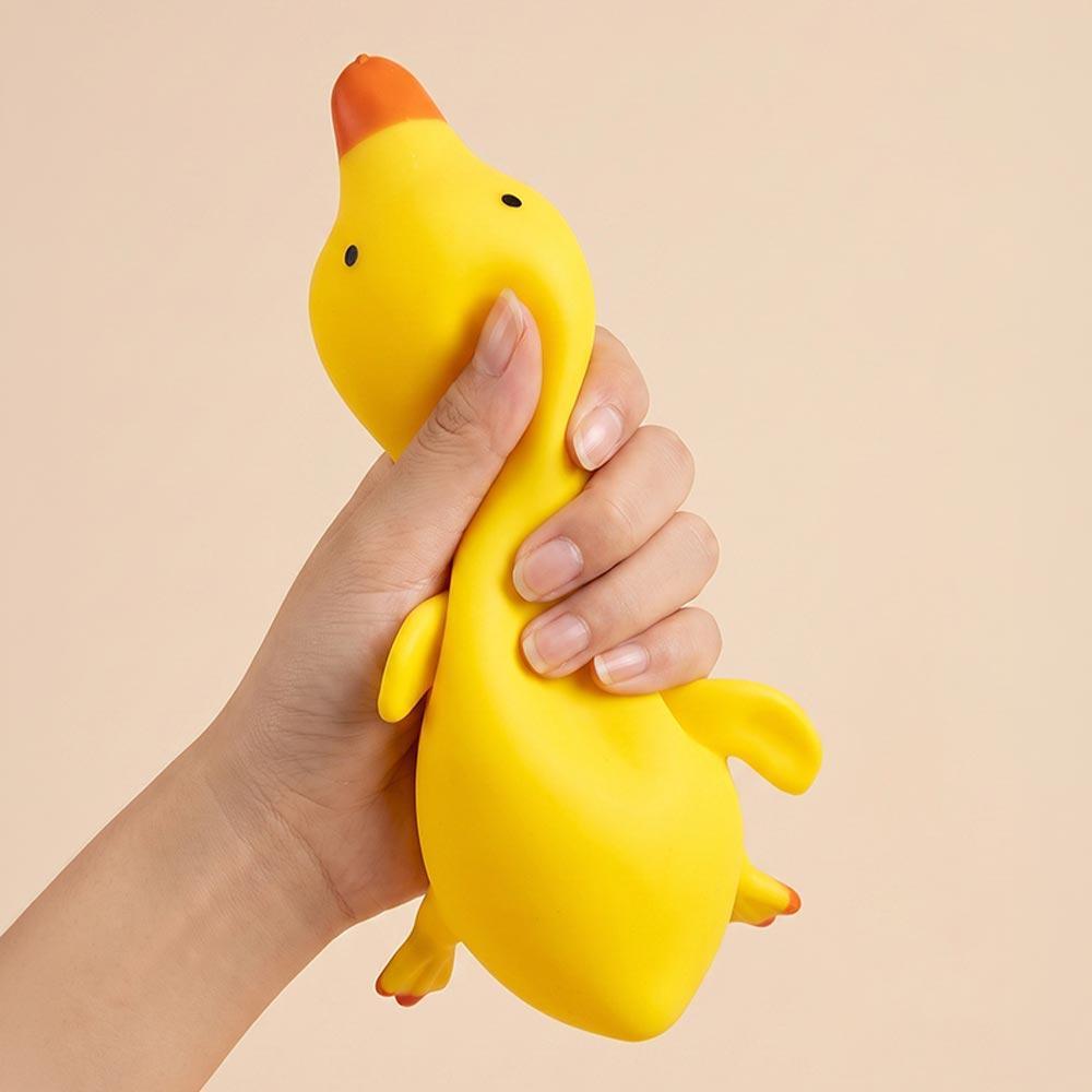 Jumbo Duck Cube Squeeze Squishy Stress Relief Toy