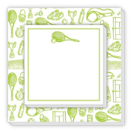 Lime Tennis Toile Frame