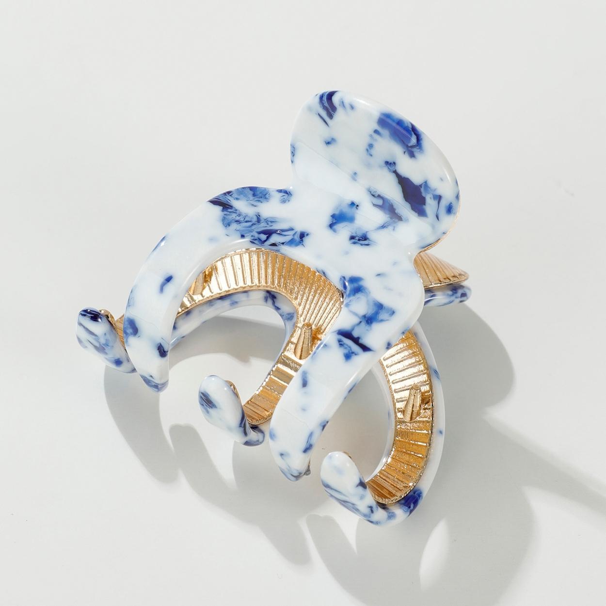 Small Octopus Metal Claw Clip