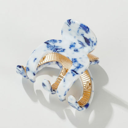 Small Octopus Metal Claw Clip