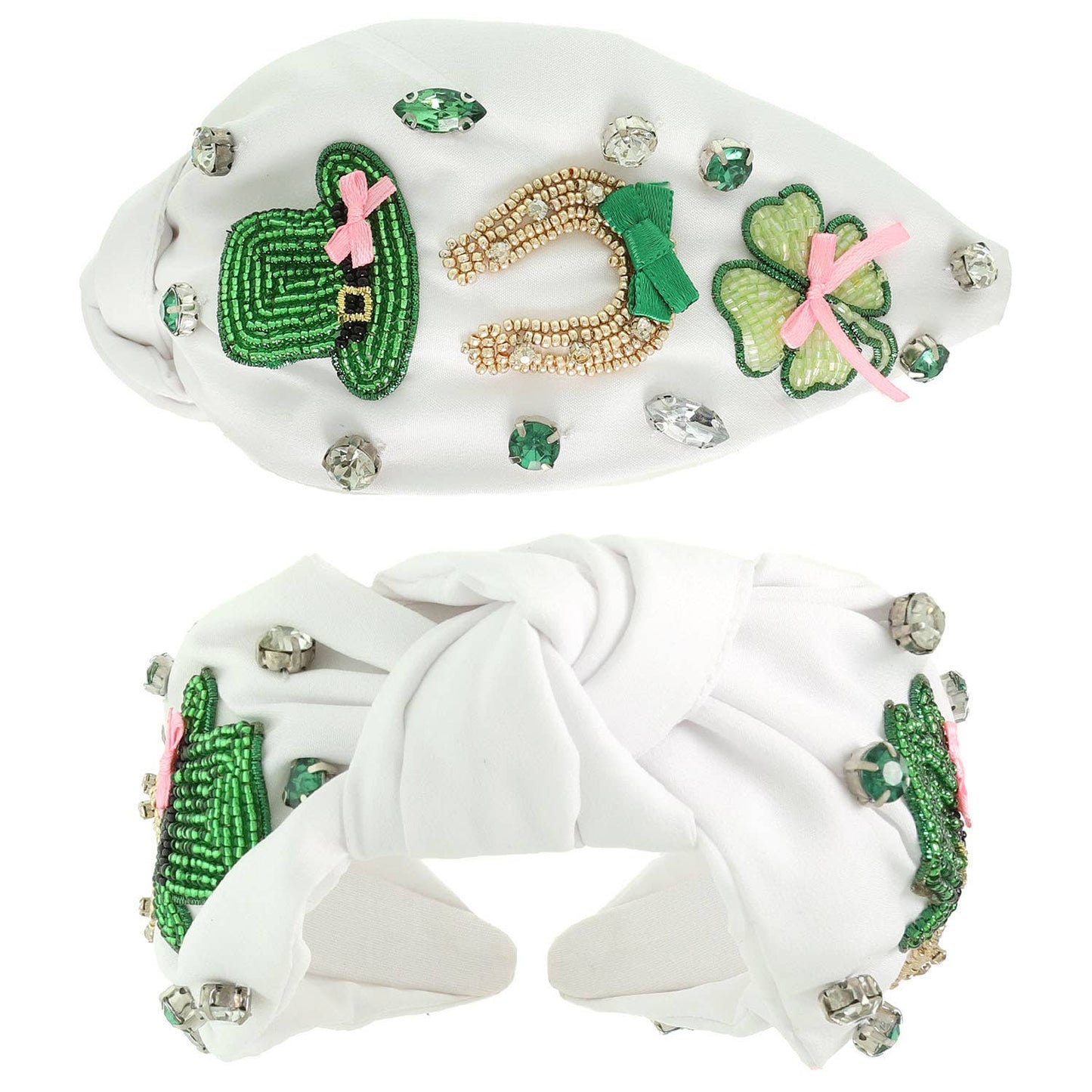 Feeling Lucky Top Knotted Headband