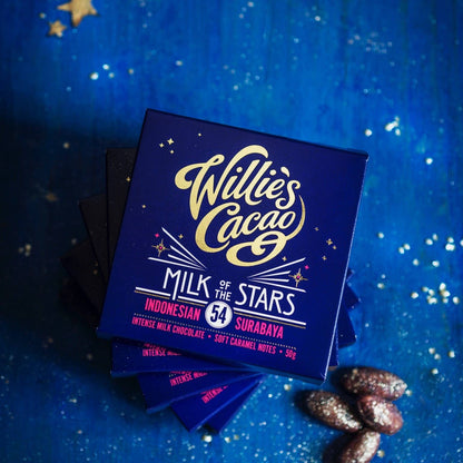 Milk of the Stars. Surabaya 54% milk chocolate. 50g bar