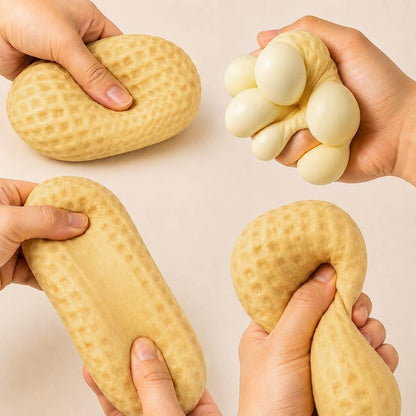 Peanut Shaped Squishy Stress Relief Toy